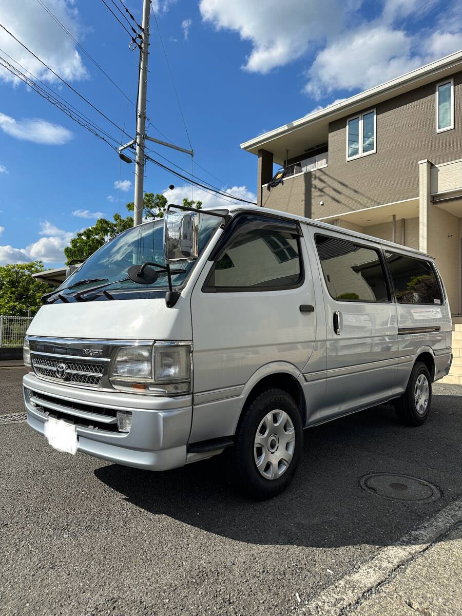 トヨタ ハイエースバン スーパーGL サンルーフ付き 平成15年 走行距離12200km 車検7年3月まで！100系 現車確認 直接引き取り歓迎の画像1