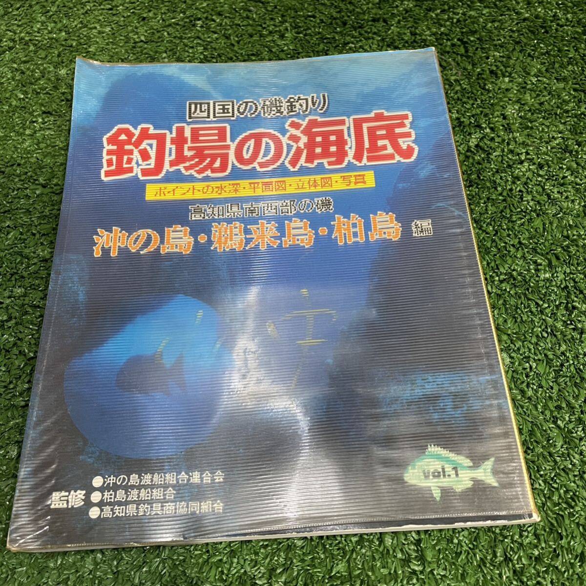 四国の磯釣り　釣場の海底　高知県南西部の磯　沖ノ島　鵜来島　柏島　送料370円_画像1