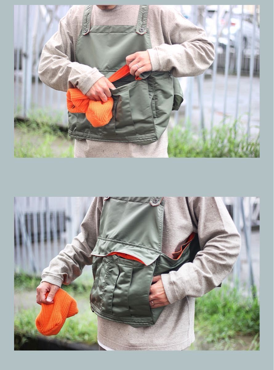 brown by 2tacs seed it vest 未使用 別注 MA-1 ベスト ブラウン brown by 2tacs seed it vest 未使用 別注 MA-1 ベスト ブラウン