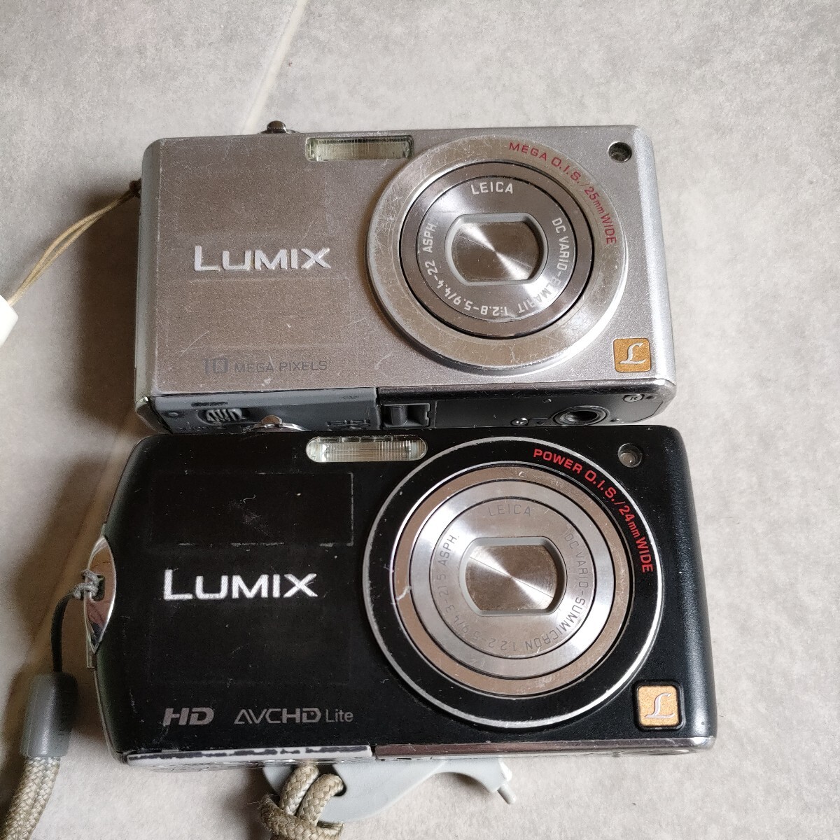 Panasonic LUMIX DMC-FX70 DMC-FX37 デジカメ中古品 現状品 動作未確認 バッテリー欠品_画像8