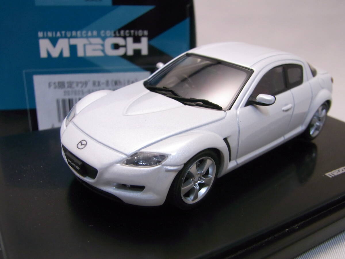 * rare pearl!*MAZDA RX-8 White 1/43[FS limitation! SE3P type ]* little defect have *