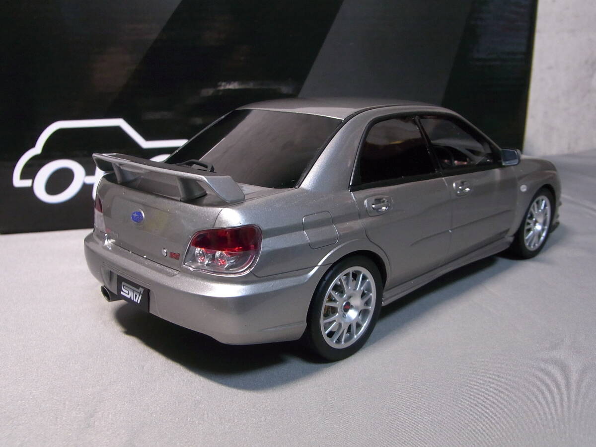 ★1円～売切!★SUBARU Impreza STi S204 シルバー 1/18【世界限定300台! OttO Mobile Kyosho Exclusive OTM833 インプレッサ】美品!★京商の画像2