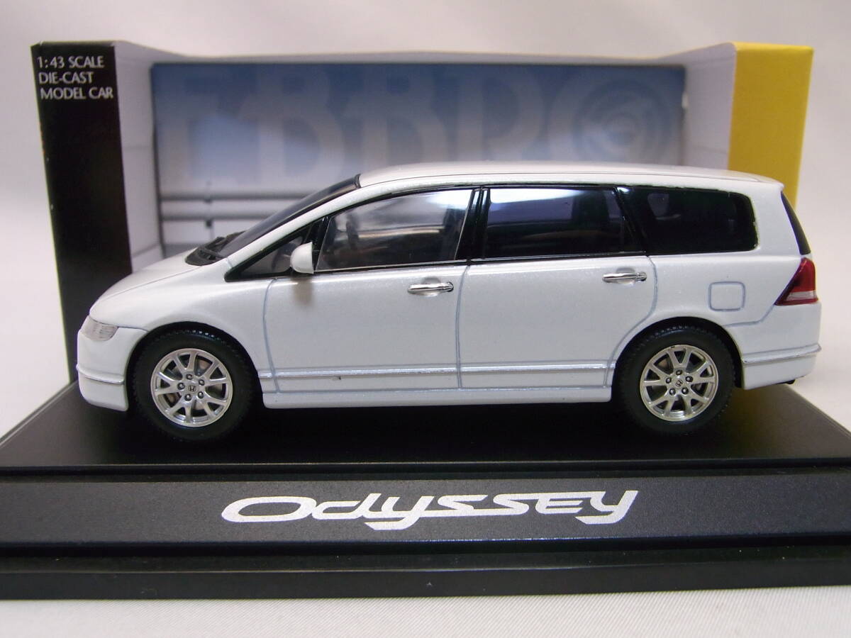 ★人気の白パール!★HONDA OdyssEy Premium White P. 1/43【RB1/2 オデッセイ プレミアムホワイトパール】★美品!★527_画像3