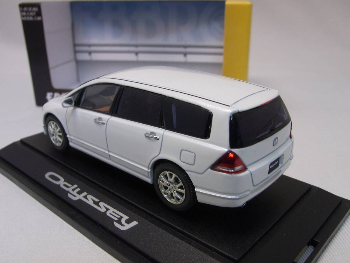 ★人気の白パール!★HONDA OdyssEy Premium White P. 1/43【RB1/2 オデッセイ プレミアムホワイトパール】★美品!★527_画像8