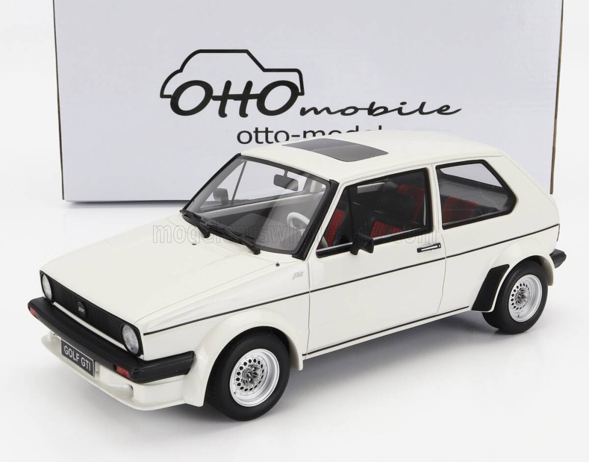 ★未開封!★VW GOLF GTI Mk.1 APT 1982 White 1/18【初代17型 フォルクスワーゲン ゴルフⅠ アプト】2,000台限定品!OTTO/オットー★OT1014_画像1