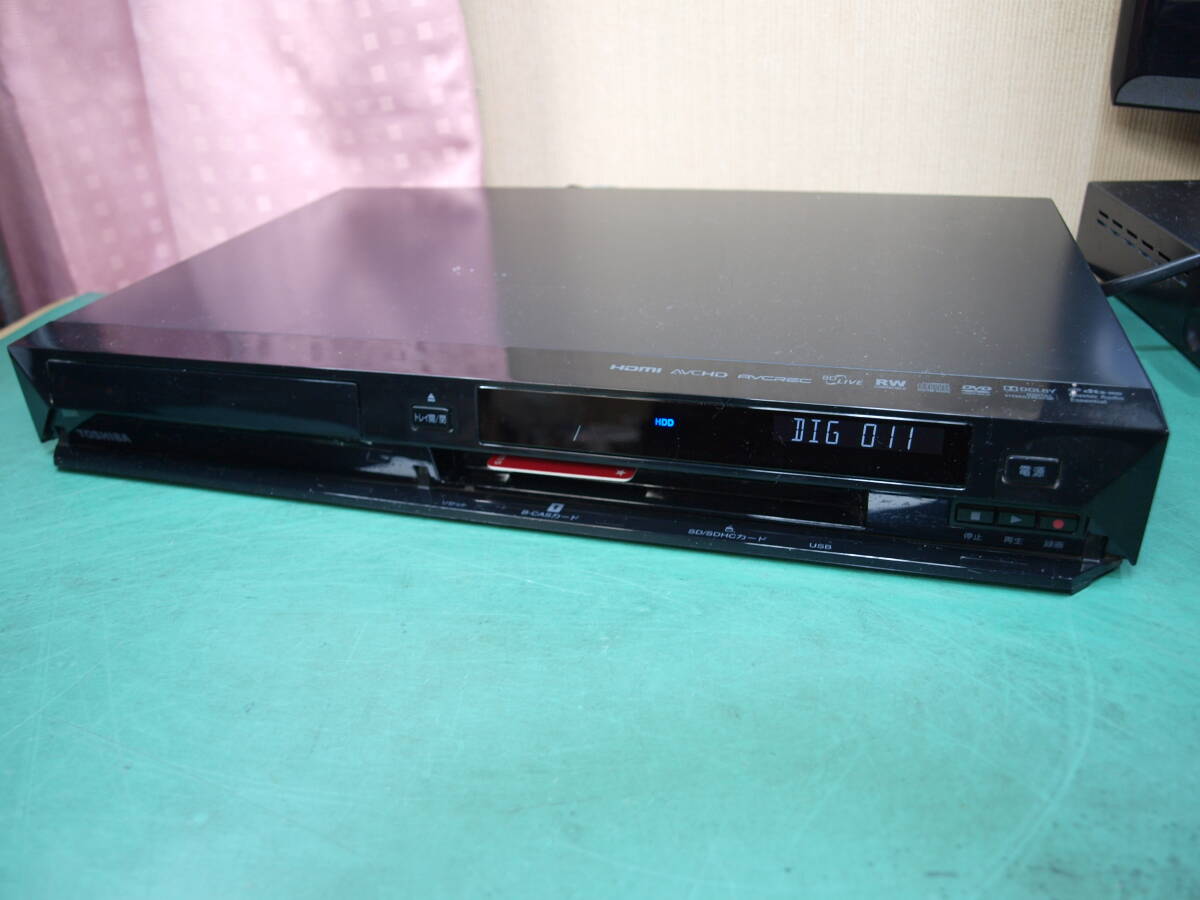 東芝 320GB HDD/BDレコーダー D-BZ510 HD0 B-CASリモコン付_画像3