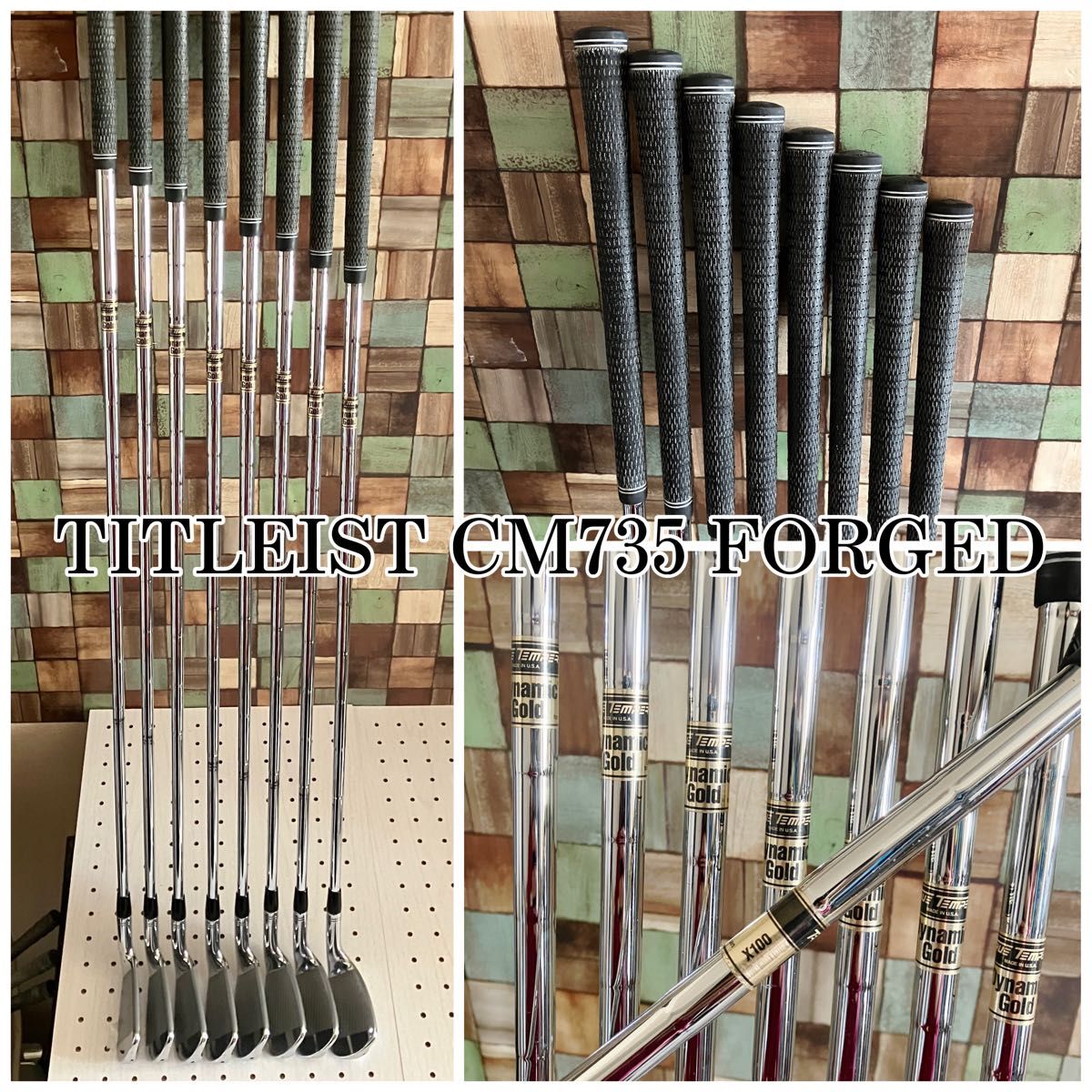 ★名器コンボアイアン★Titleist 735CM forged 8本セット