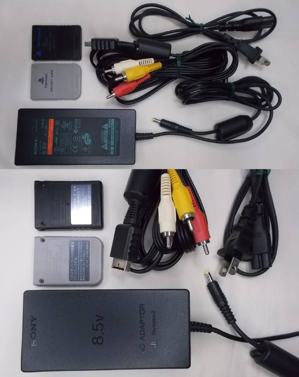 PS2 薄型 黒/箱 取説付き一式【ディスク円傷対策 分解メンテ 90 PS2 薄型 黒/箱 取説付き一式【ディスク円傷対策 分解メンテ 90