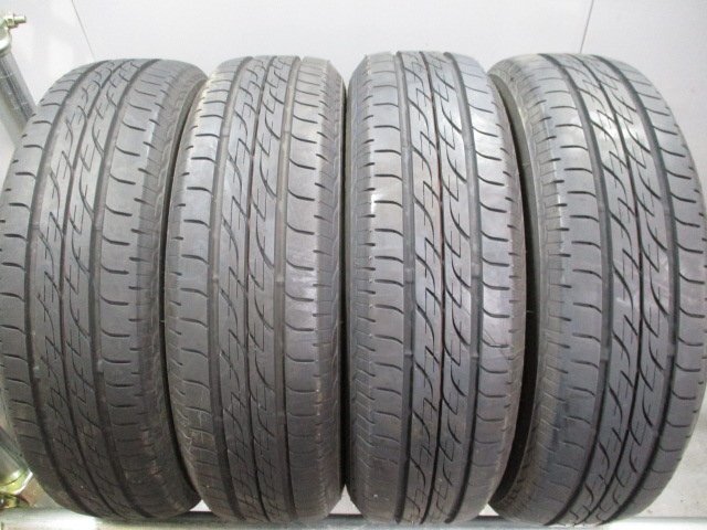 管理番号 R449 サマー 中古タイヤ 155/65R14 夏4本価格！BS NEXTRY 2021年製 法人宛/営業所止め送料無料 N-BOX タントの画像1