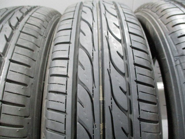 R478　 サマー 中古タイヤ 155/65R14 深溝 夏4本価格！ダンロップ EC202 法人宛/営業所止め送料無料 タント N-BOX スペーシア_画像4