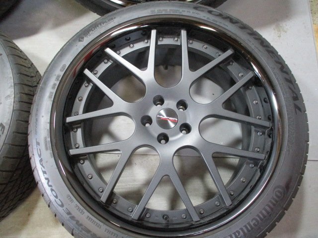 SR1782☆中古セット HYPER FORGED ハイパーフォージド 22×9.5J +33 114.3-5穴 265/40ZR22 2020年製 バリ溝夏4本！レクサスRX_画像4