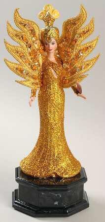 Barbie COLLECTIBLES Limited Edition 265470 Goddess Of The Sun Bob Mackie musical Figurine Plays the tune Summer Windby Enesco