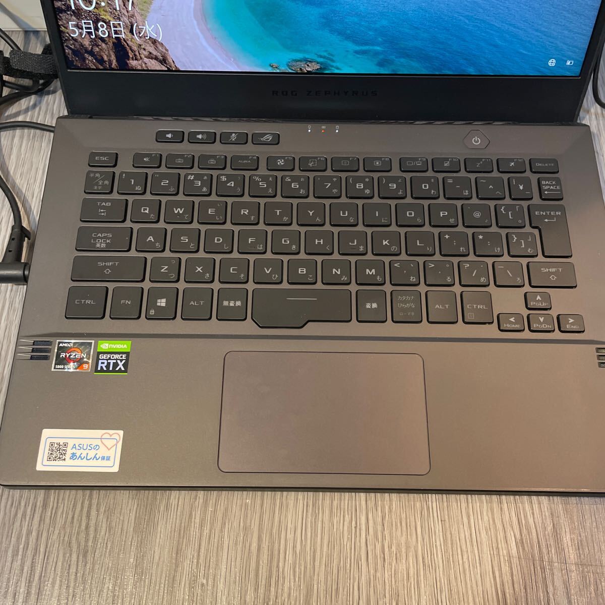 1円スタート！！ASUS ゲーミングノートパソコン  GA401Q ZEPHYRUS 高性能ノートPC の画像6