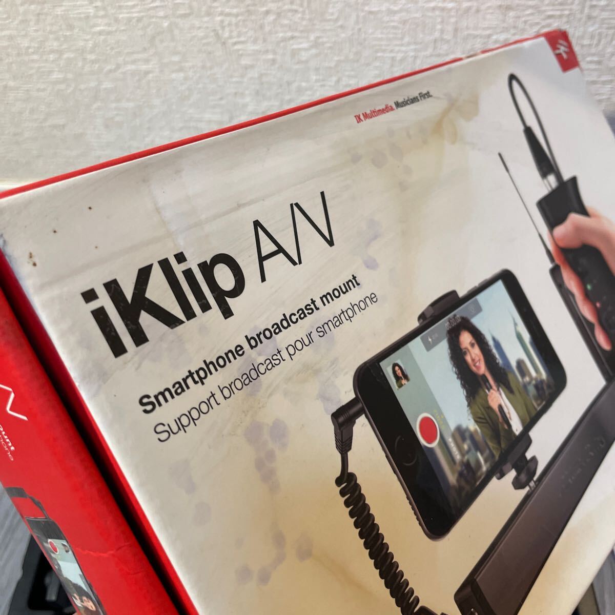 IK Multimedia i Klip A/V スマートフォンブロードキャストmount 撮影用機器　海外メーカー_画像7