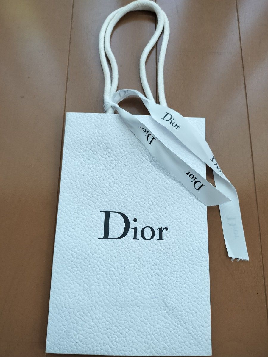 ディオール ショッパー ショップ袋 Dior 紙袋 白 ３枚セット