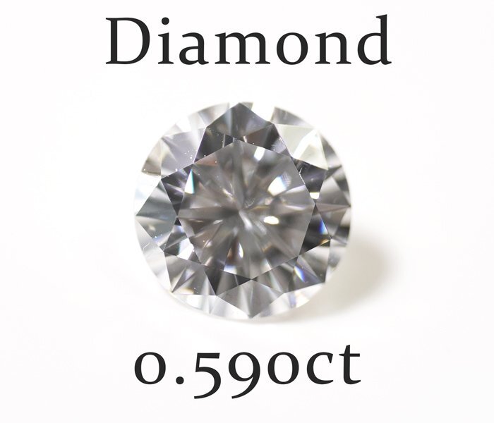 W-79* loose diamond 0.590ct(F/VVS-2/VERYGOOD) centre gem research place so-ting attaching 