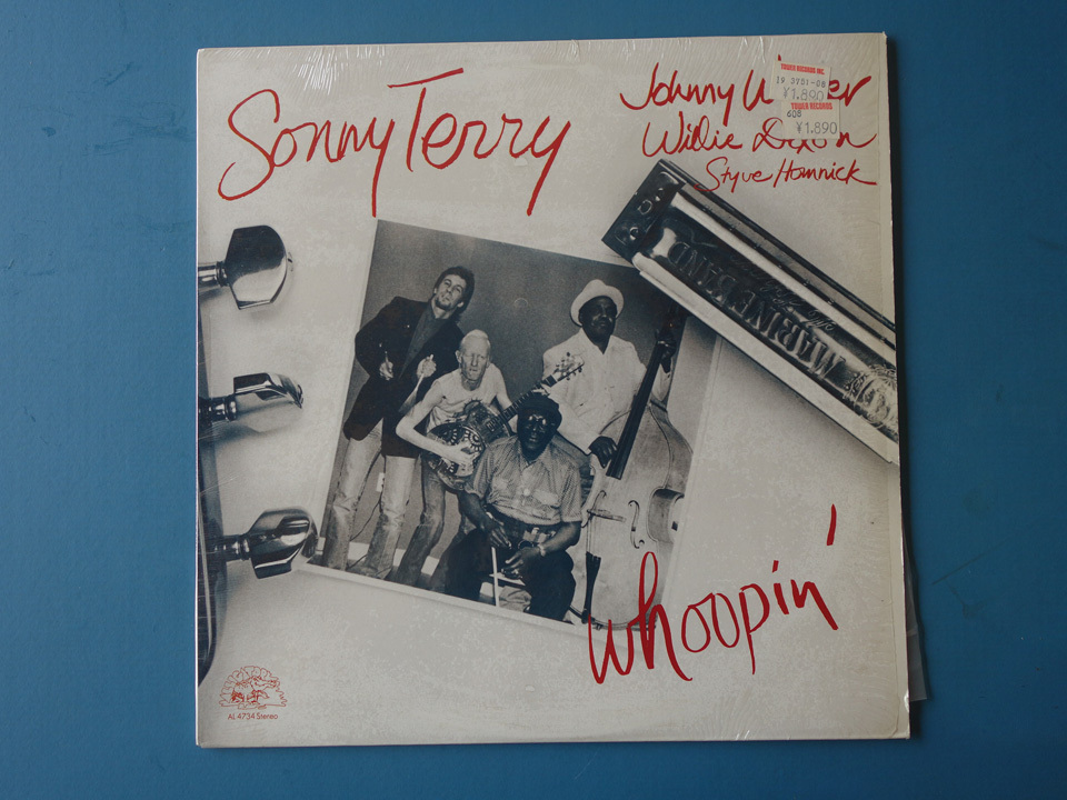 US Orig. シュリンク付き SONNY TERRY/WHOOPIN' with Johnny Winter, Willie Dixon/AL4734の画像1