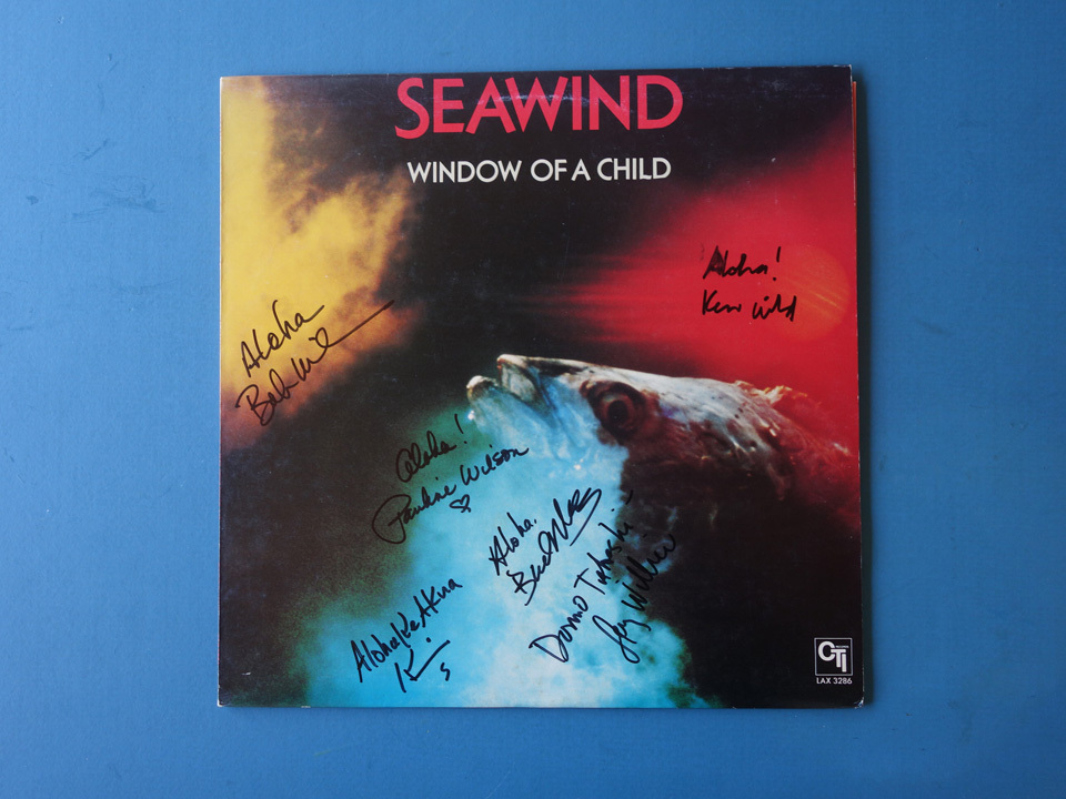 直筆サイン入り シーウィンド 太陽の伝説 SEAWIND Window Of A Child AOR LIGHT MELLOW ライトメロウ BOB PAULINE WILSON CTI LAX 3286_画像1