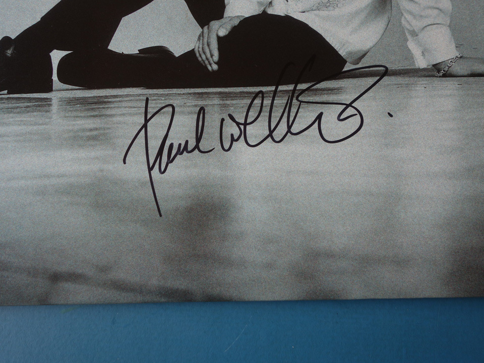 直筆サイン入り PAUL WELLER Heliocentric 2000年 EUオリジナル 巨大ポスター付（直筆サイン入り） ポール・ウェラー ヘリオセントリック_画像2