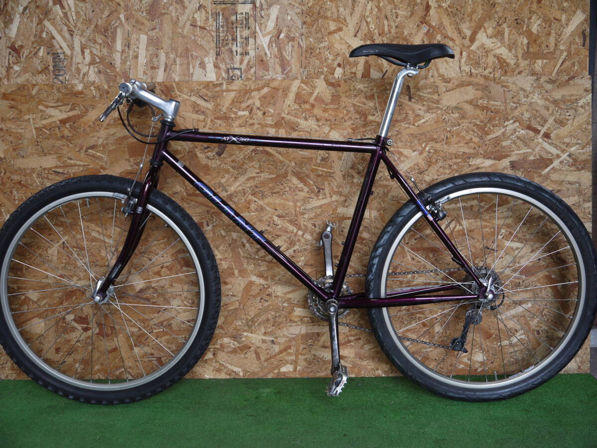 ：90‘S　oldMTB GIANT ATX760 FINE TUBES バテッドクロモリパイプ　１×7　STX RC:_画像9