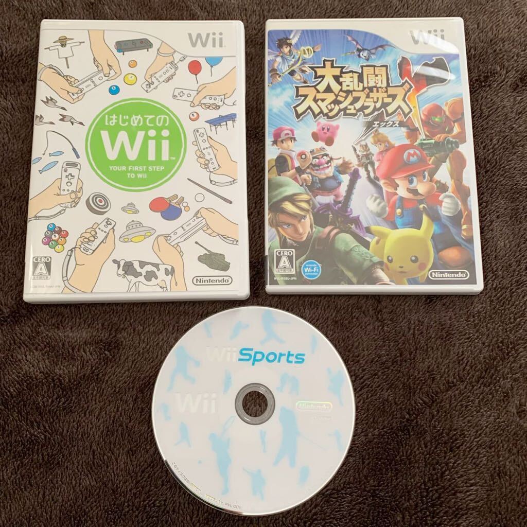 *Wii body soft remote control controller set set sale * operation verification ending nintendo Nintendo large ..s mash Brothers X Wii Sports