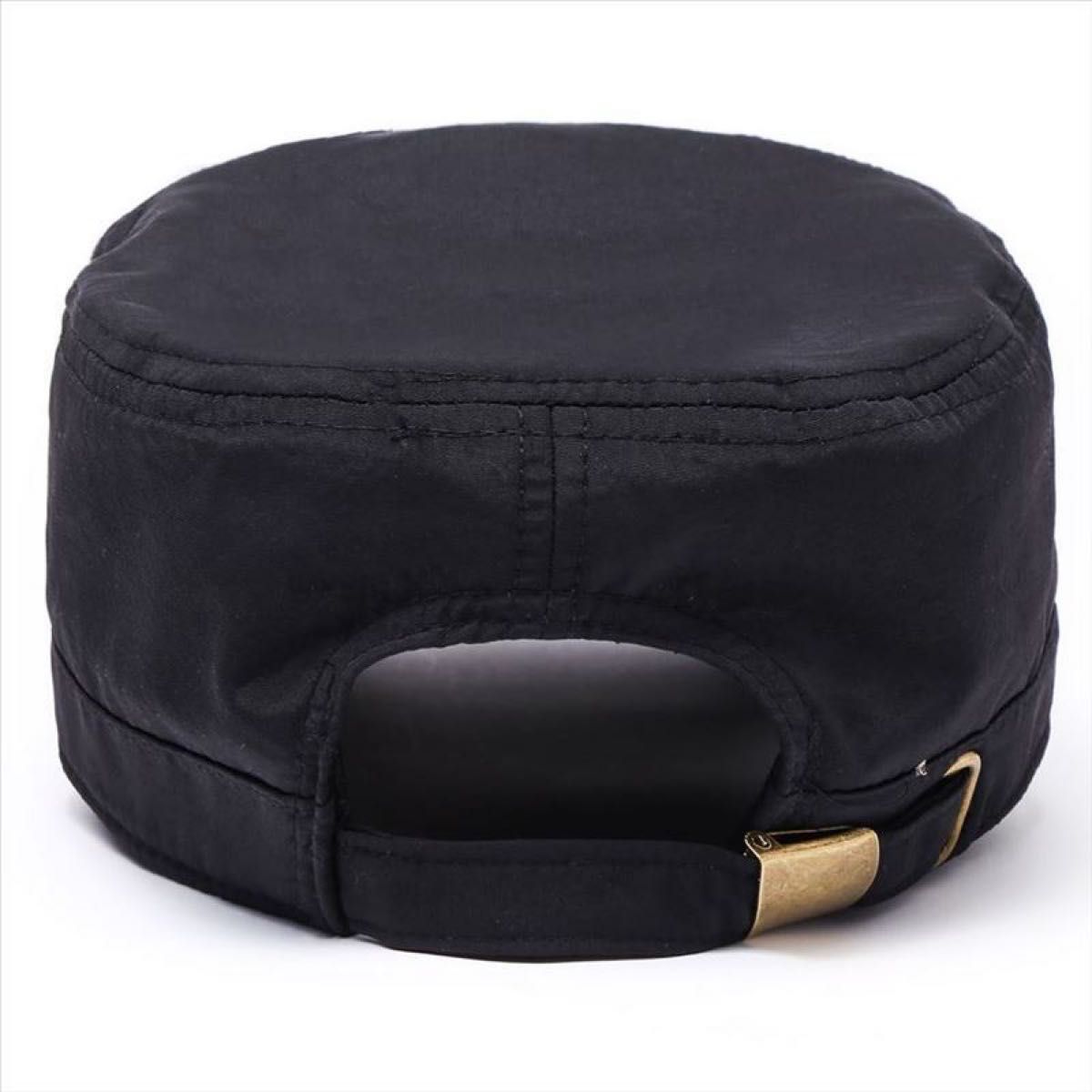 ワークキャップ ブラック 黒 ユニセックス サイズ調節可 UV対策 帽子 キャップ アウトドア オールシーズン 人気 男女兼用