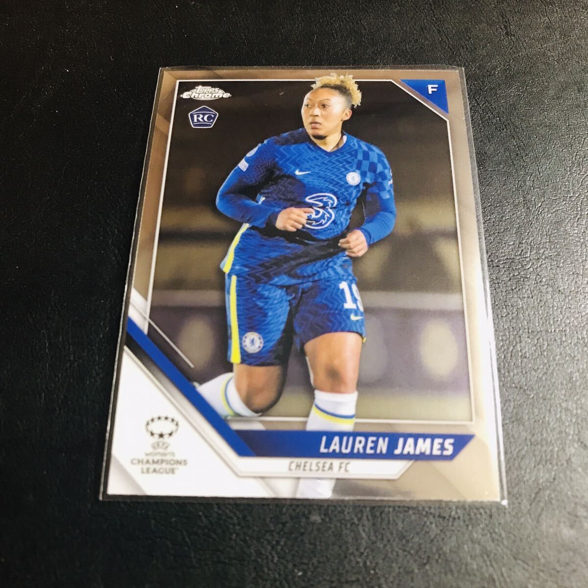 (RC) Lauren James / 2021-22 Topps Chrome UEFA Women's Champions League ルーキーカード ローレン・ジェームズ チェルシー_画像1