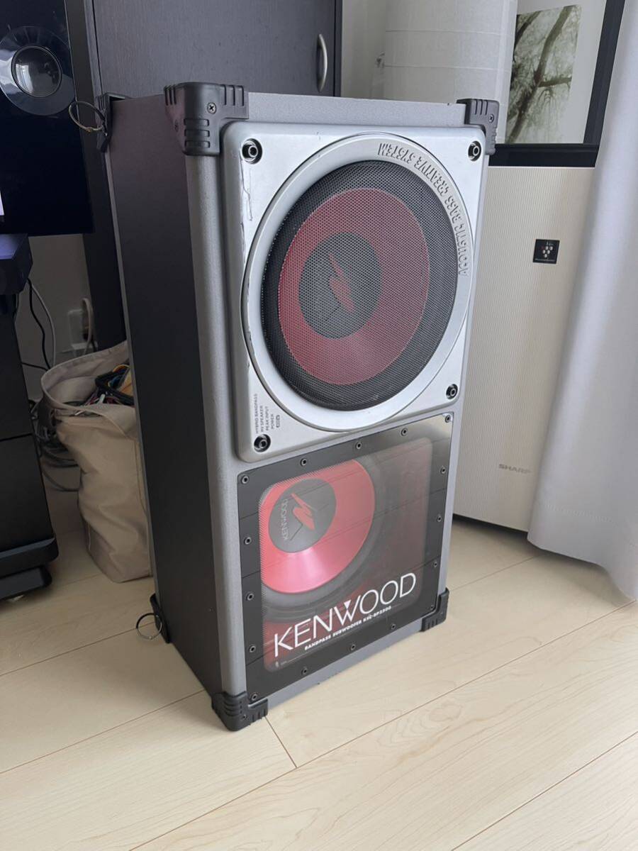 KENWOOD(ケンウッド) KSC-BP2500 BOX付きサブウーファースピーカー_画像1