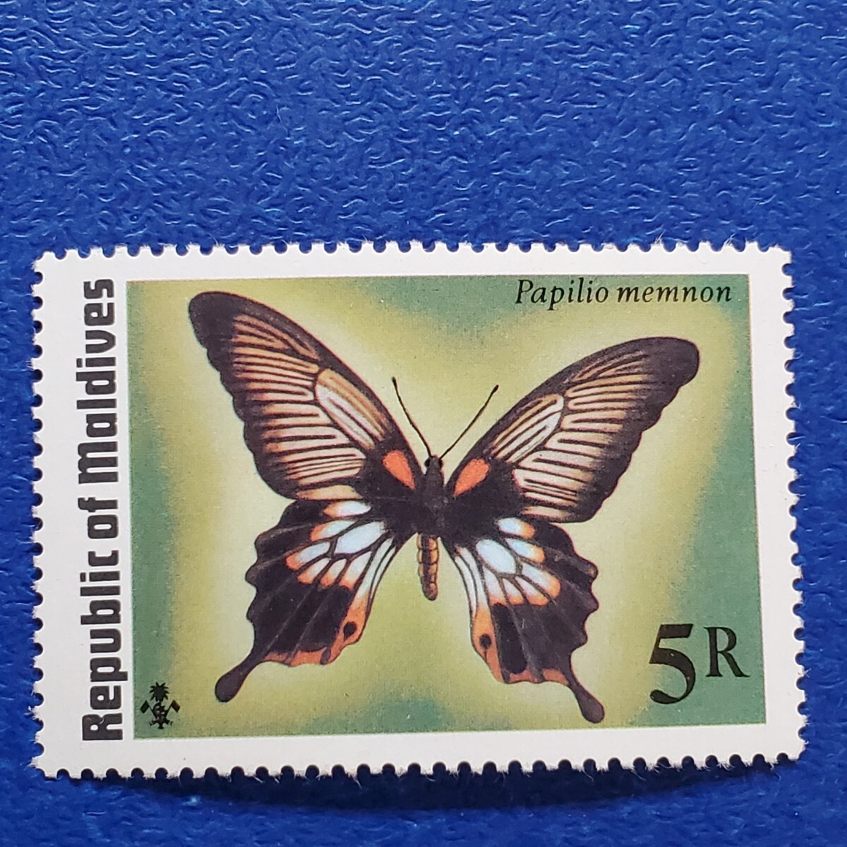 モルディブ★蝶の切手 計8枚 未使用切手 バタフライ  昆虫切手の画像10