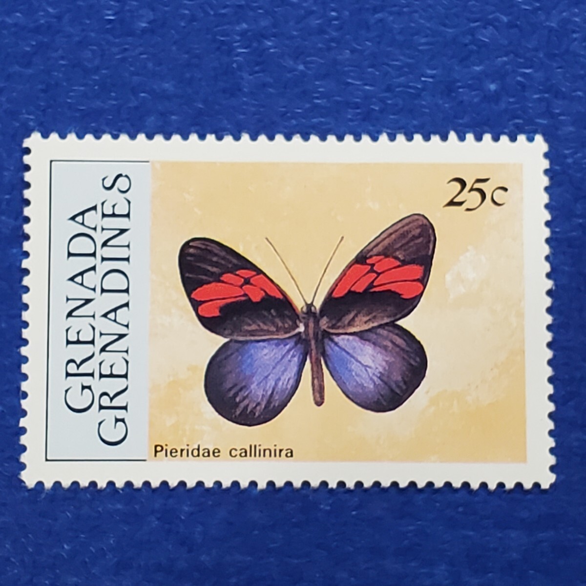 g Rena dag Rena Dean *1991 год бабочка 4 вид не использовался марка 