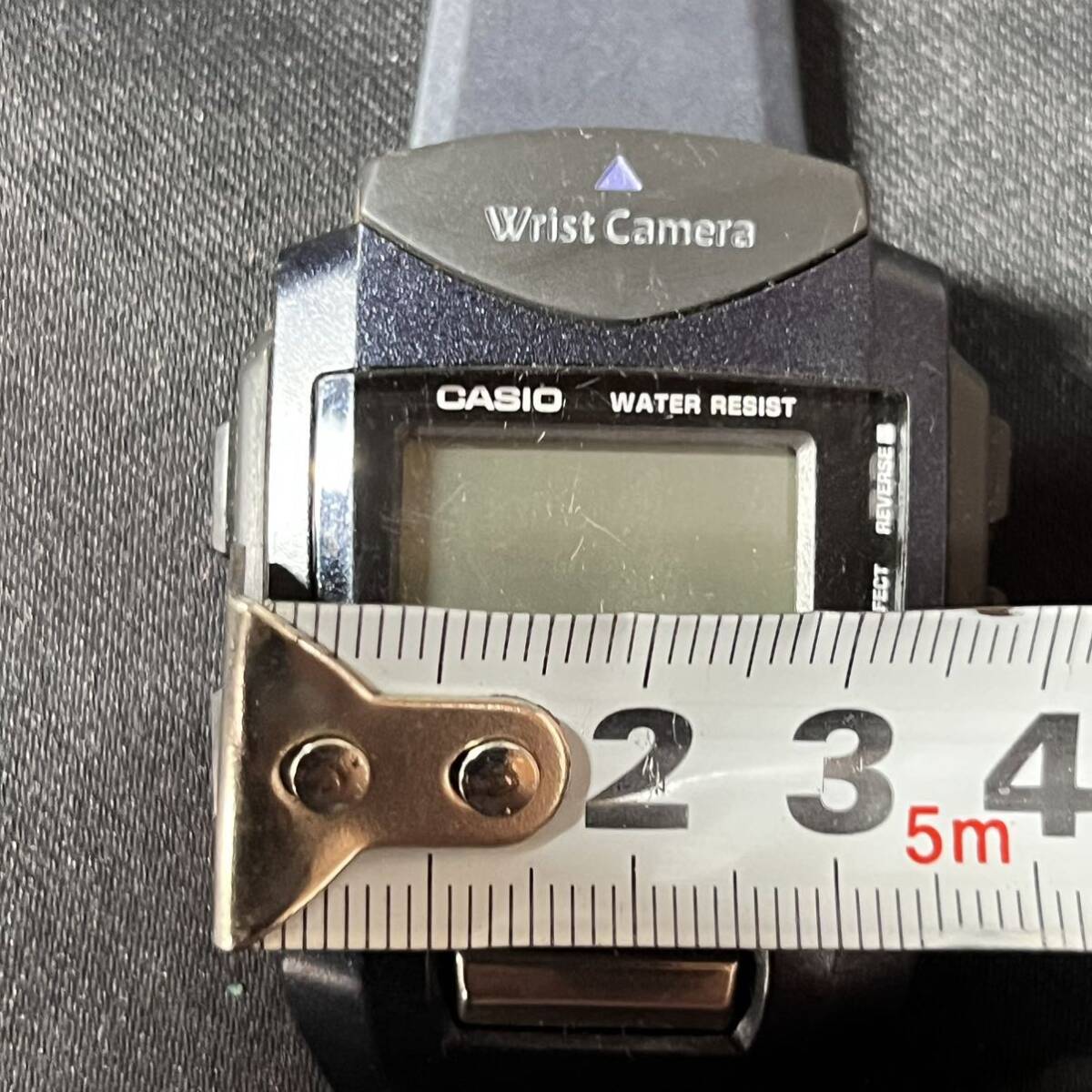 CASIO カシオ Wrist Camera メンズ腕時計 WQV-1 クォーツ デジタル 動作未チェック レア品の画像6