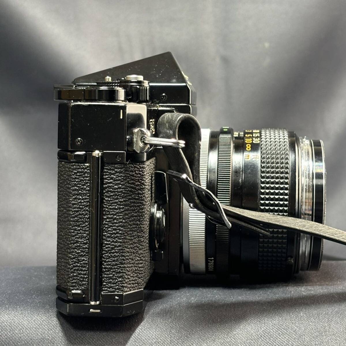 Canon キャノン F-1 一眼レフ フィルムカメラ/カメラレンズ CANON LENS FD 50mm 1:1.4 ボディ ブラック 空シャッターOKの画像6
