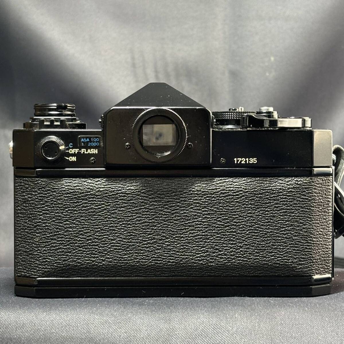 Canon キャノン F-1 一眼レフ フィルムカメラ/カメラレンズ CANON LENS FD 50mm 1:1.4 ボディ ブラック 空シャッターOKの画像4