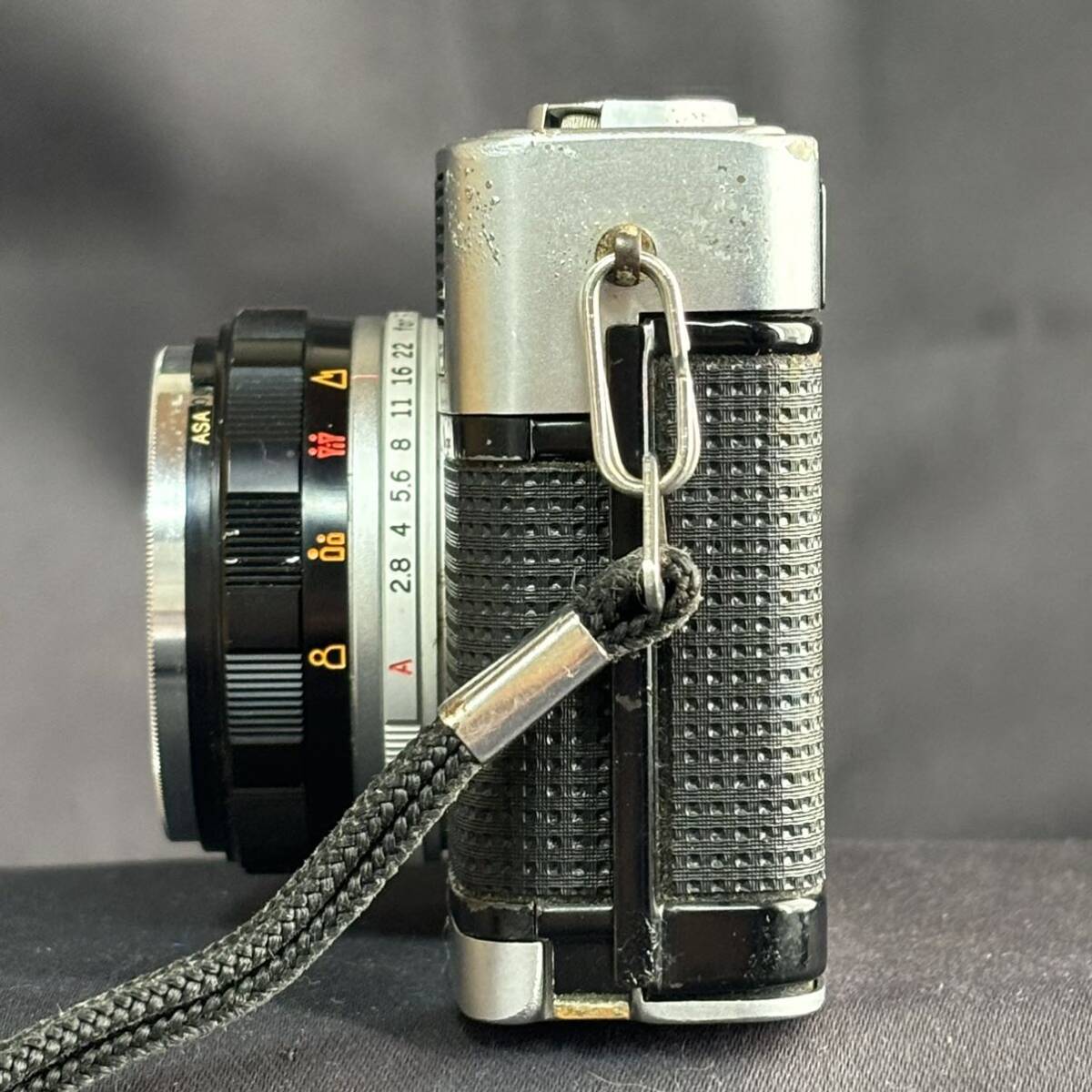 OLYMPUS オリンパス TRIP 35 コンパクト フィルムカメラ/カメラレンズ Lens made in Japan Olympus D.Zuiko 1:2.8 f=40mm 空シャッターOKの画像4