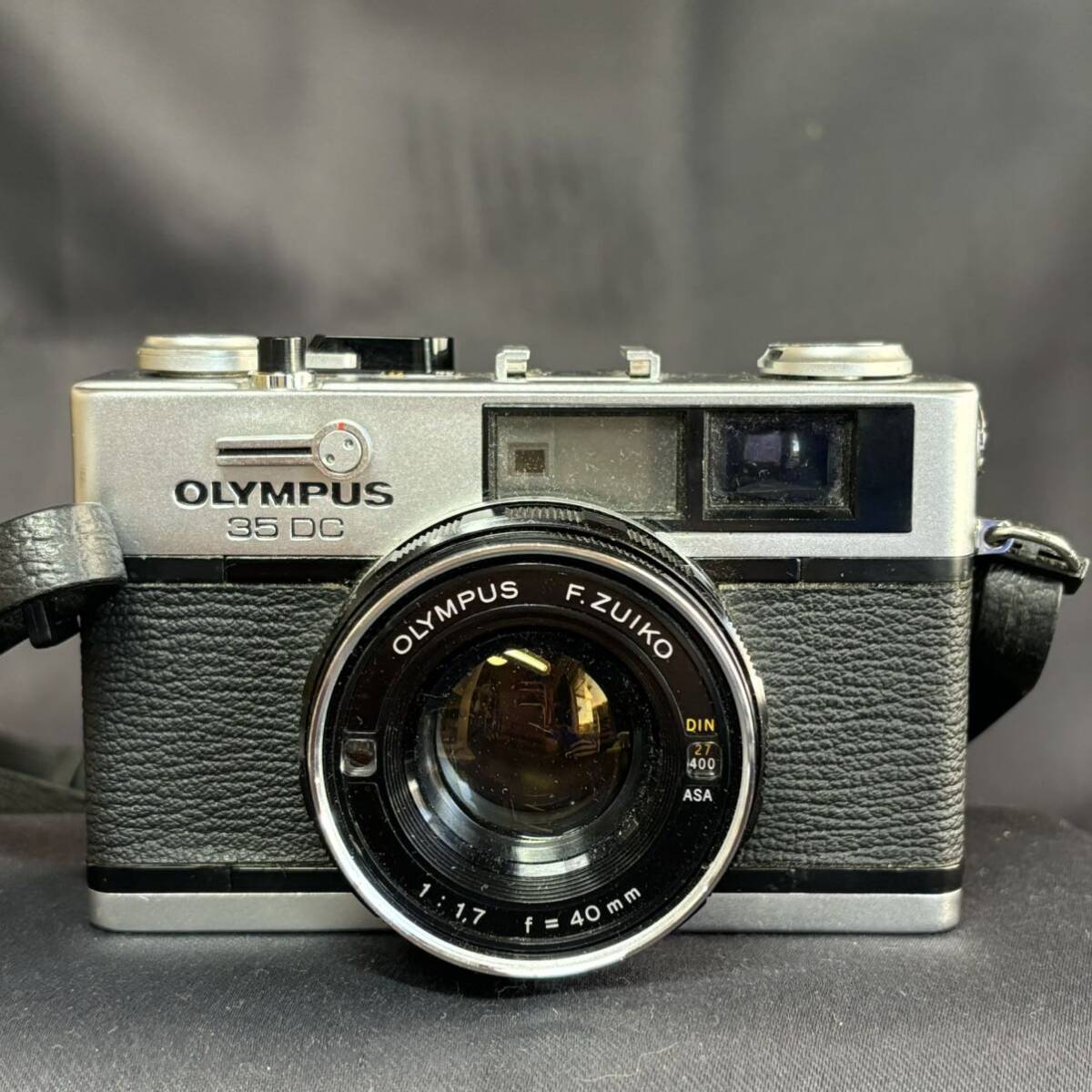 OLYMPUS オリンパス 35 DC コンパクト レンジファインダー フィルムカメラ／カメラレンズ OLYMPUS F.ZUIKO 1:1.7 f=40mm 動作未確認の画像3