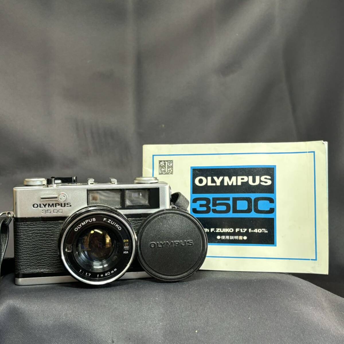 OLYMPUS オリンパス 35 DC コンパクト レンジファインダー フィルムカメラ／カメラレンズ OLYMPUS F.ZUIKO 1:1.7 f=40mm 動作未確認の画像1