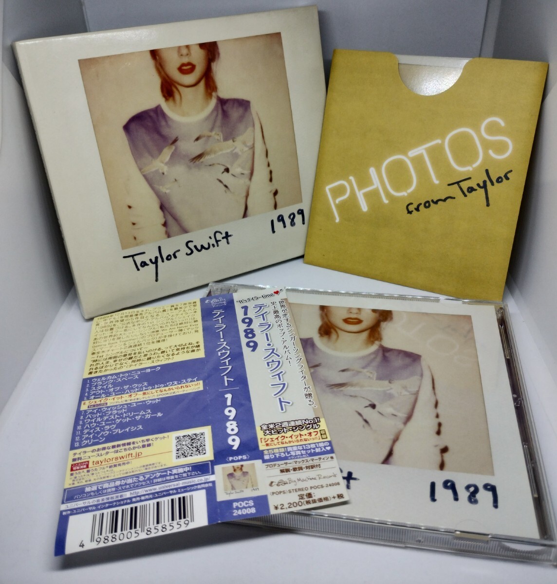 テイラー・スウィフト Taylor Swift / 1989 【CD 国内盤 帯付き スリップケース フォトカード13枚付】の画像1