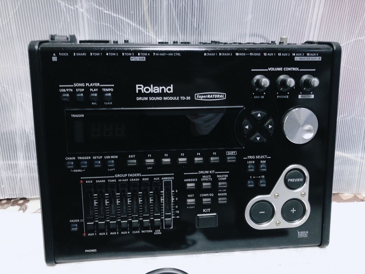 Roland TD-30 v1.13(最新) 電子ドラム　音源モジュール