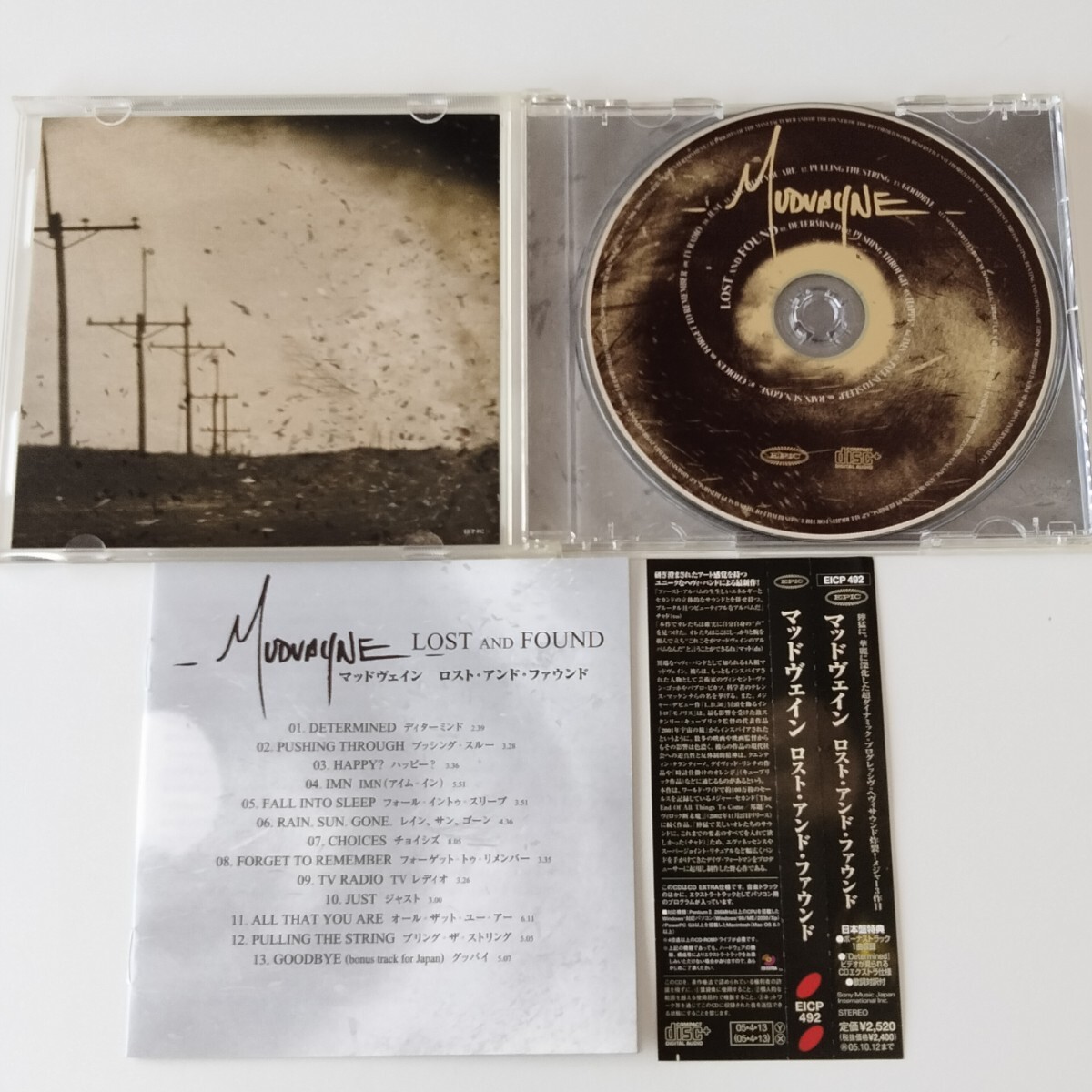 【帯付 国内盤CD】MUDVAYNE/LOST AND FOUND(EICP-492)マッドヴェイン/ロスト・アンド・ファウンド/2005年3rdアルバム_画像4