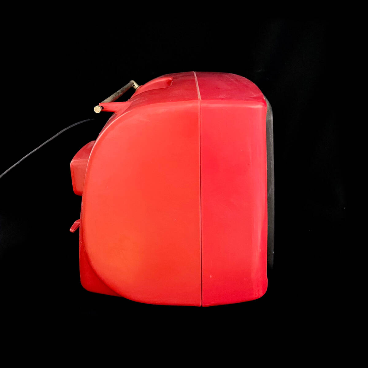 ♡レトロテレビ 10P-K2UF 赤♡ Yahoo!オークション - 通電OK SHARP(シャープ) 10P-K2UF