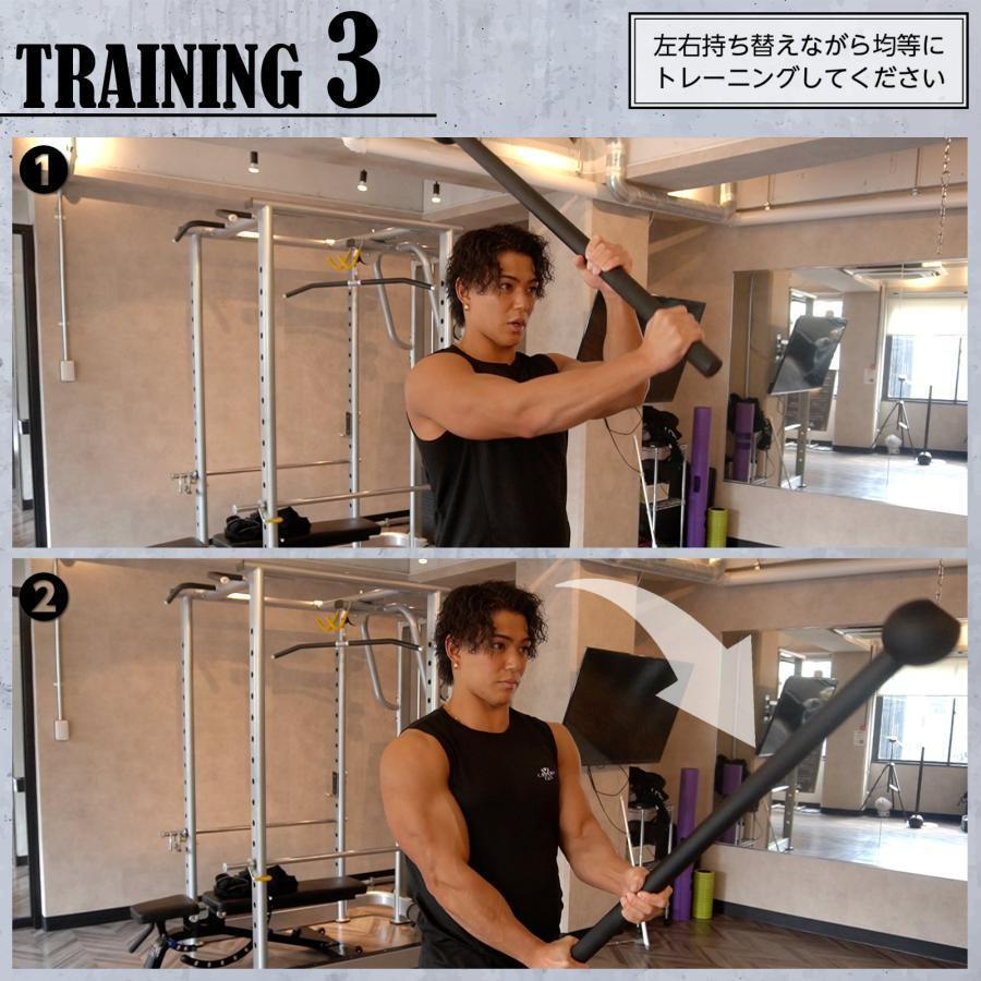 【新品即決】ジムハンマー（12kg）ダンベル 鉄アレイ 筋トレ ハンマー トレーニング_画像8