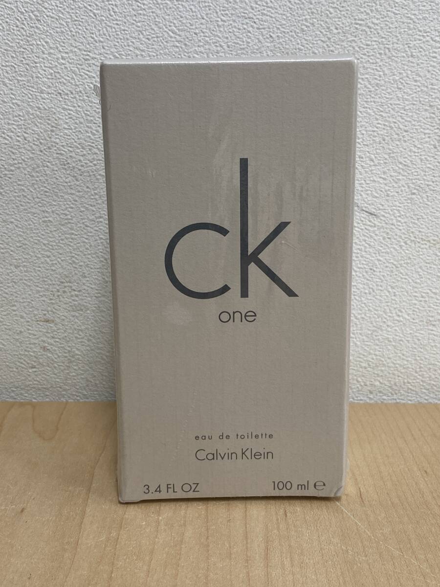 [香水]Calvin Klein/カルバンクライン CK ONE/シーケーワン オードトワレ 100ml 3.4FL OZ シュリンク付[未使用/未開封]の画像1