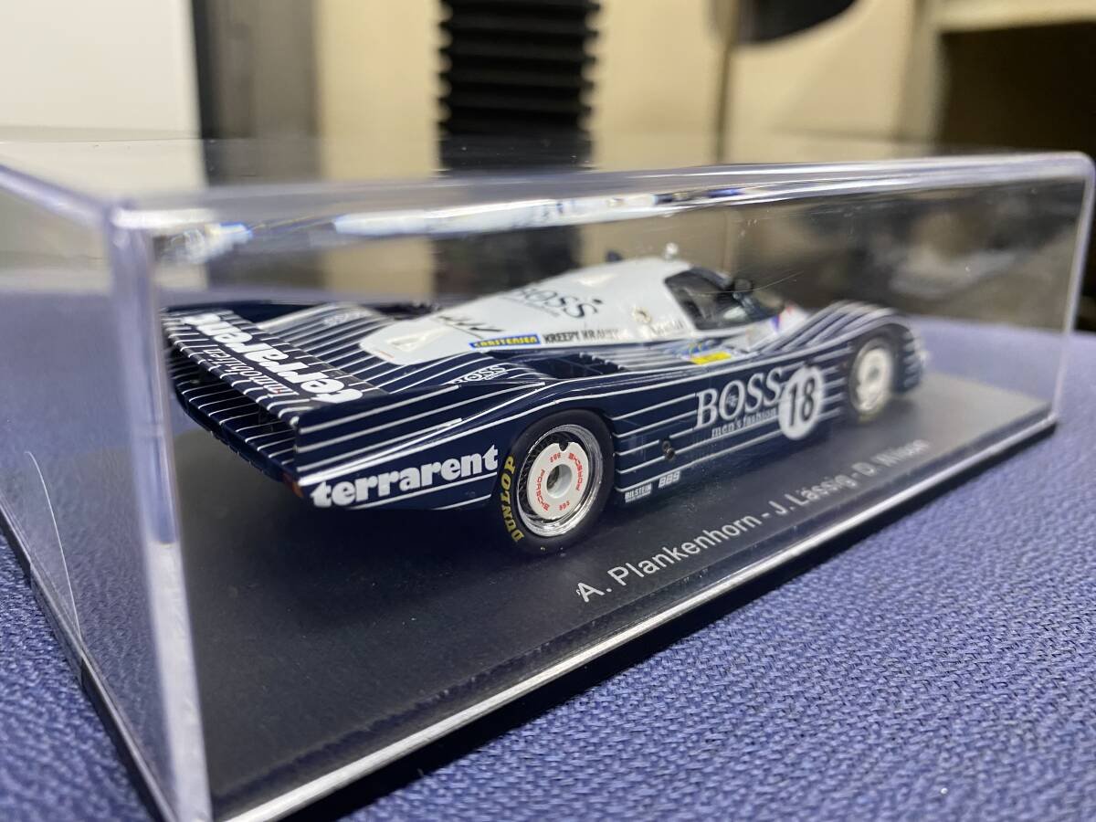 1/43 Porsche 956 #18 LM1983 カーティマ特注 BOSS 250台限定の画像5