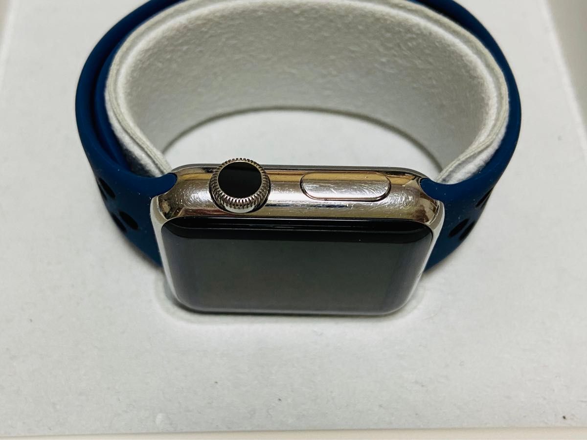 Apple Watch 38mm ステンレススチールケース アップルウォッチ