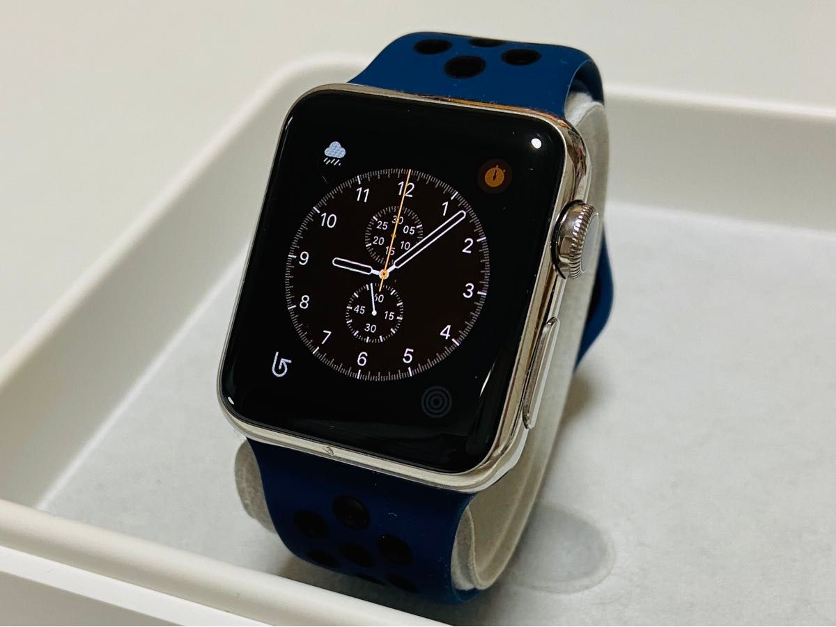 Apple Watch 38mm ステンレススチールケース アップルウォッチ