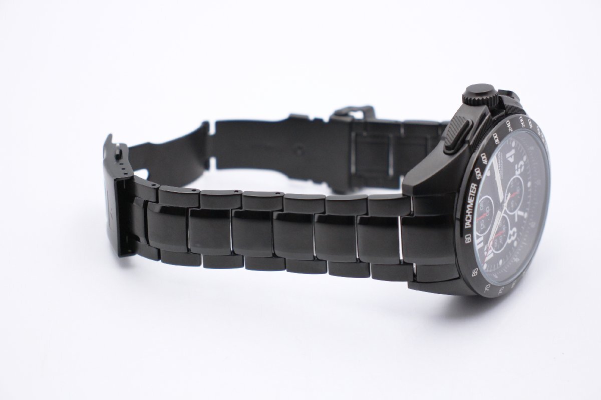 TECHNOS テクノス クロノグラフ メンズ ウォッチ 腕時計 T4417BB_画像5