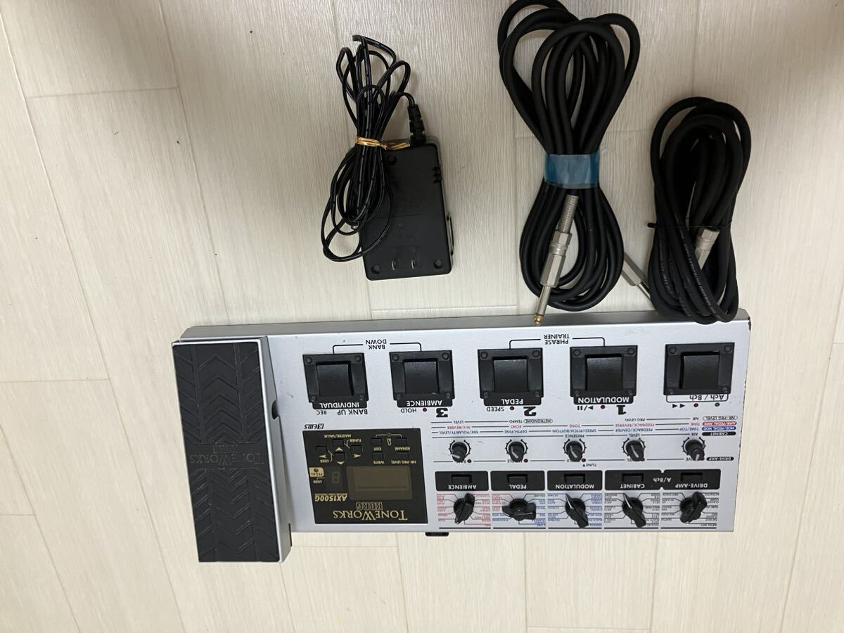 KORG コルグ TONEWORKS AX1500G マルチエフェクター_画像1