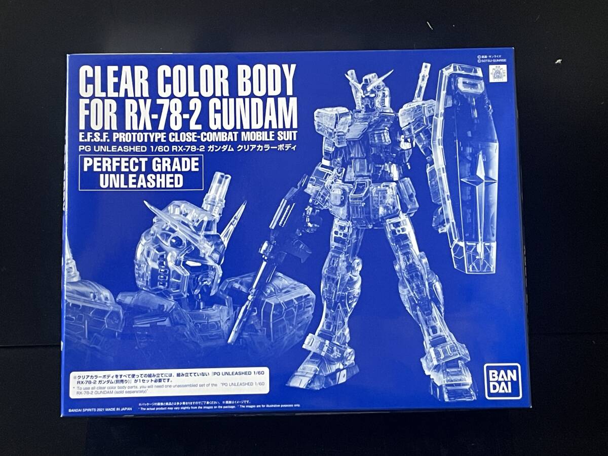 機動戦士ガンダム PG UNLEASHED 1/60 CLEAR COLOR BODY FOR RX-78-2 GUNDAM / 1/60 RX-78-2 ガンダム クリアーボディ_画像1