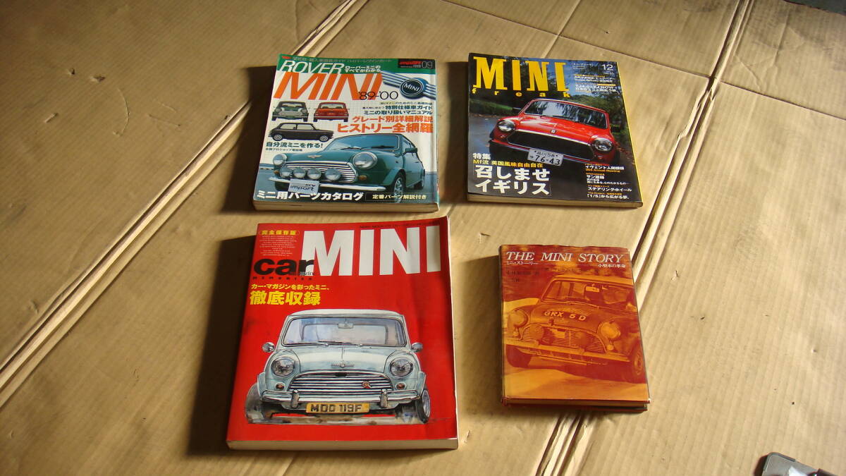 mini Rover Mini. book@. 4 pcs. set D THE MINI STORY Mini * -stroke - Lee 