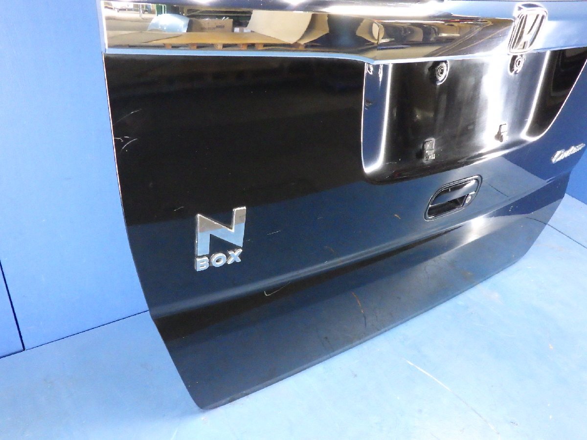 N-BOX カスタム バックドア ブラック NH731P スポイラー付き リアゲート H24年 JF1 JF2 【個人宅直配不可】_画像3